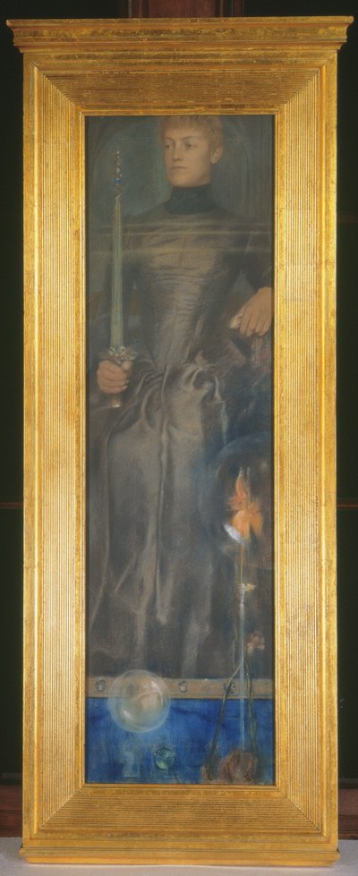 La Solitude by Fernand Khnopff
